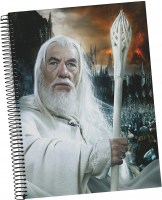 Signore degli Anelli - Quaderno Gandalf il Bianco - Prodotto Ufficiale